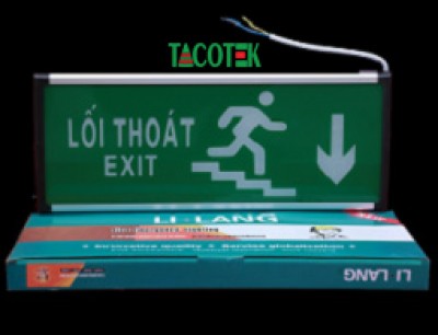 Đèn Exit chỉ cầu thang Lilang XA-ZAZD-E3WA