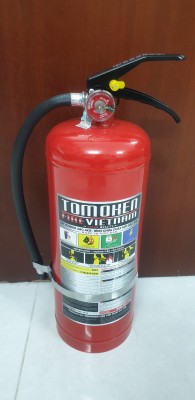 Bình chữa cháy Tomoken bột ABC 4kg (Tem kiểm định)